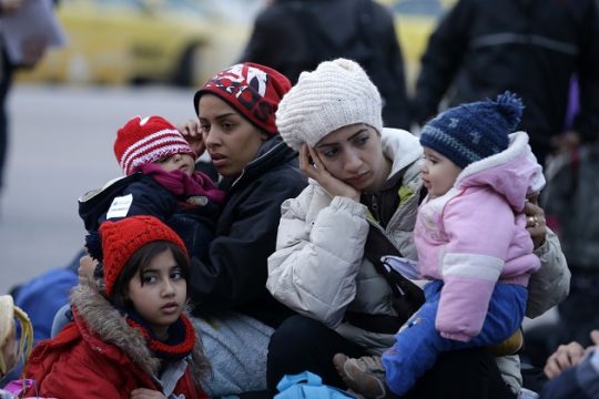 Συγκέντρωση ειδών πρώτης ανάγκης για πρόσφυγες