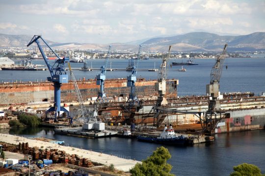 Εργατικό ατύχημα στην Ελευσίνα