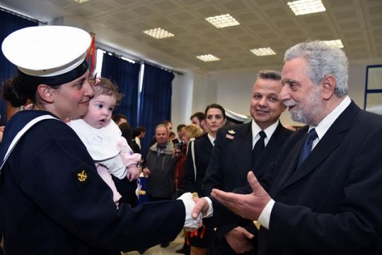 Ορκίστηκαν 65 Δόκιμοι Σημαιοφόροι του Λιμενικού Σώματος