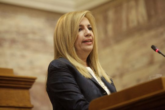 Γεννηματά: Αλλαγές στον εκλογικό νόμο με μείωση του μπόνους των 50 εδρών