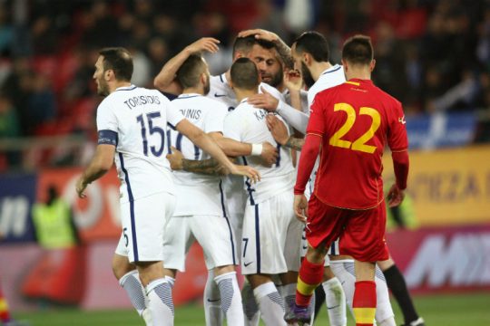 Θετική η Εθνική κόντρα στο Μαυροβούνιο