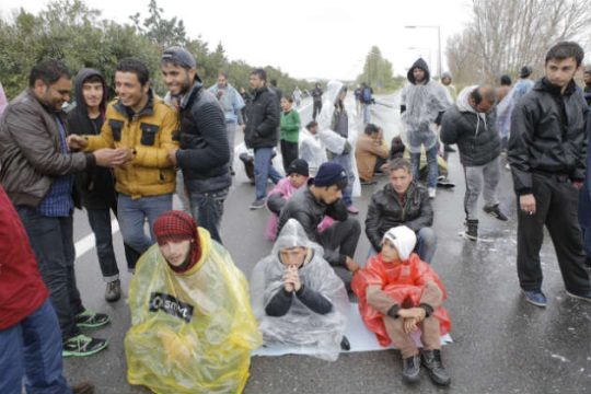 Στο χείλος της απόγνωσης στην Ειδομένη