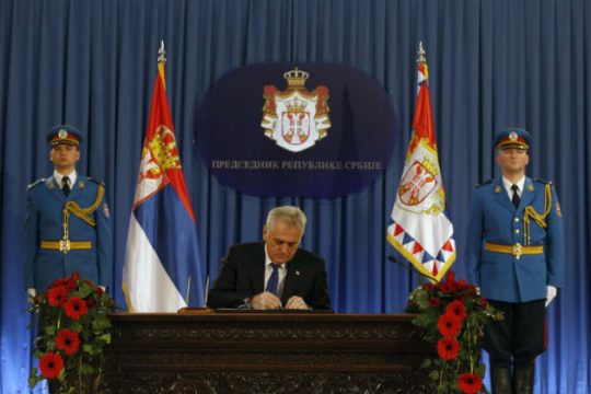 Πρόωρες κάλπες στη Σερβία στις 24 Απριλίου