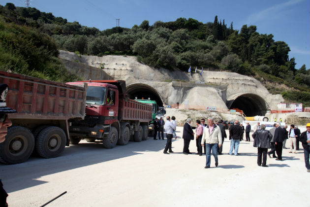 Τα τμήματα του δρόμου Κορίνθου-Πατρών