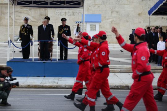 Κορυφώθηκαν οι εκδηλώσεις για την 25η Μαρτίου