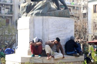 Τα λιοντάρια της πλατείας Βικτωρίας