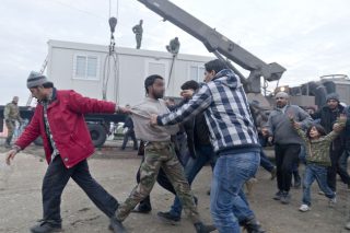 Η «άγρια στιγμή της απελπισίας» στην Ειδομένη