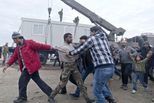 Η «άγρια στιγμή της απελπισίας» στην Ειδομένη