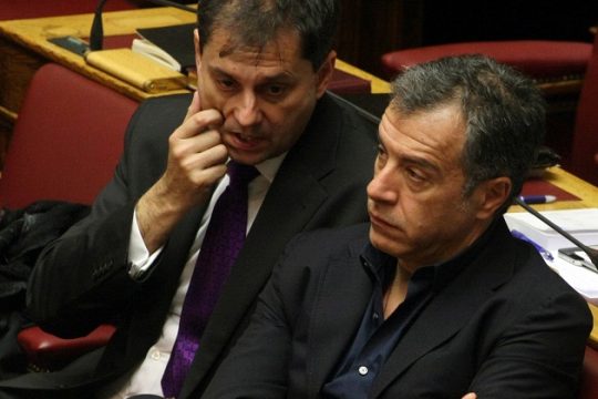Επιστολή παραίτησης Θεοχάρη σε Θεοδωράκη