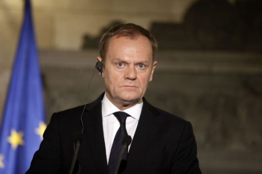 Ντόναλντ Τουσκ: «Η Ε.Ε. δεν θα εγκαταλείψει την Ελλάδα»