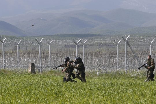Νέα ένταση στην Ειδομένη