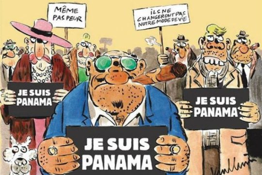 Je suis Panama: Το πρωτοσέλιδο του Charlie Hebdo