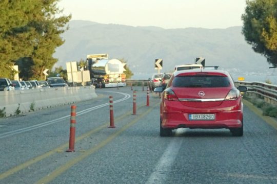 Καθυστερήσεις λόγω έργων στην Κορίνθου-Πατρών το Πάσχα
