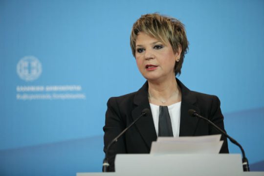 Live η ενημέρωση πολιτικών συντακτών από την Όλγα Γεροβασίλη