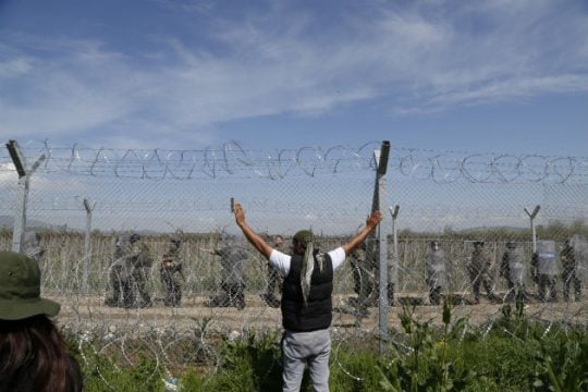 Πολεμικό σκηνικό στην Ειδομένη