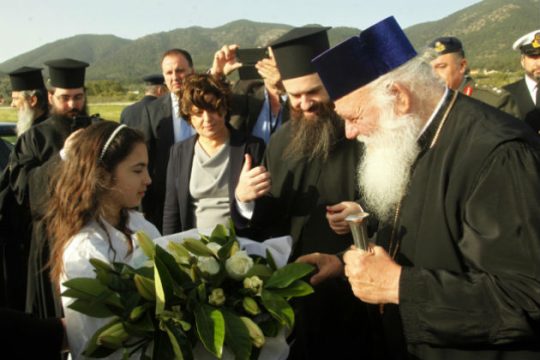Στη Μυτιλήνη για διεθνοποίηση του προσφυγικού