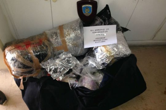 Μεγάλη ποσότητα κάνναβης στα χέρια του Λιμενικού