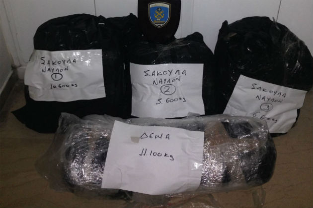 Κι άλλη ποσότητα χασίς γύρω από την Κέρκυρα