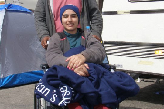 Στο camp του Σκαραμαγκά η μικρή Sahar
