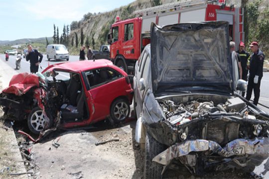 Πνιγμένοι στο αίμα οι δρόμοι της Κρήτης