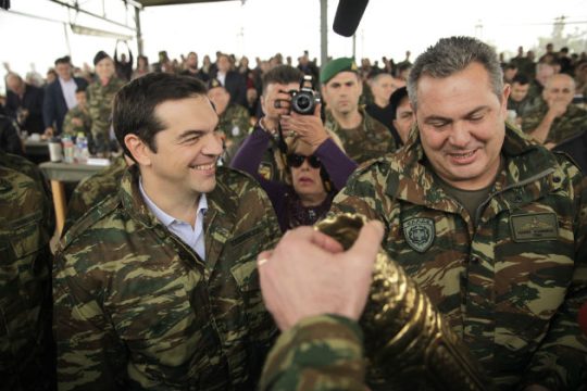 Μαζί για Πάσχα Αλ. Τσίπρας και Π. Καμμένος
