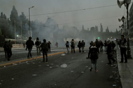 Μετακίνηση αστυνομικών για τα επεισόδια στο Σύνταγμα