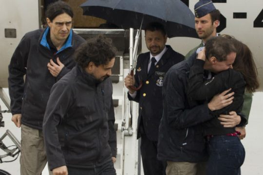 Ελεύθεροι 3 δημοσιογράφοι που είχαν απαχθεί στη Συρία