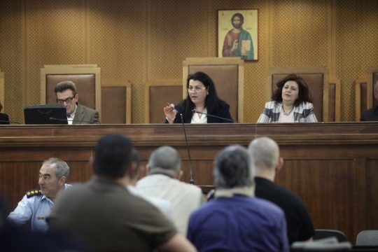 Από διακοπή σε διακοπή η δίκη της Χρυσής Αυγής
