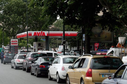 Μπρα ντε φερ Ολάντ – συνδικάτων