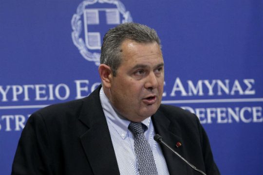 «Θέμα» με δηλώσεις του Π. Καμμένου