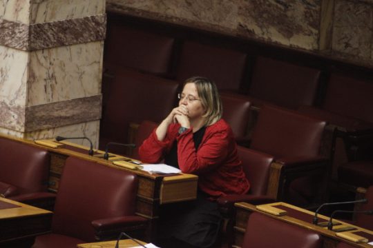 Η παραίτηση της Βασιλικής Κατριβάνου