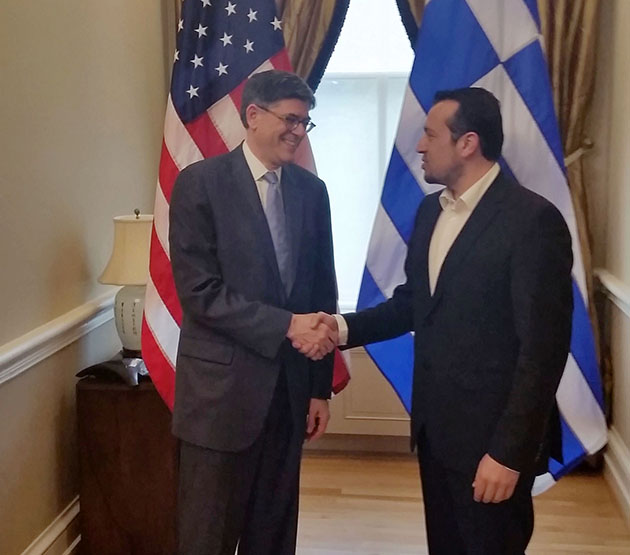 Συνομιλίες στις ΗΠΑ με φόντο το χρέος