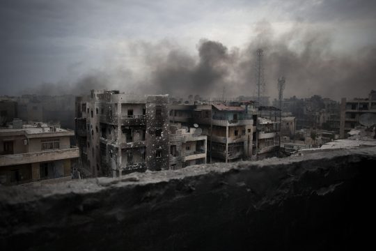 Νέος αιματηρός βομβαρδισμός στο Χαλέπι
