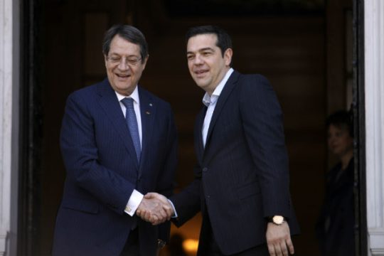 Στην Αθήνα ο Αναστασιάδης για Κυπριακό και συνεργασίες