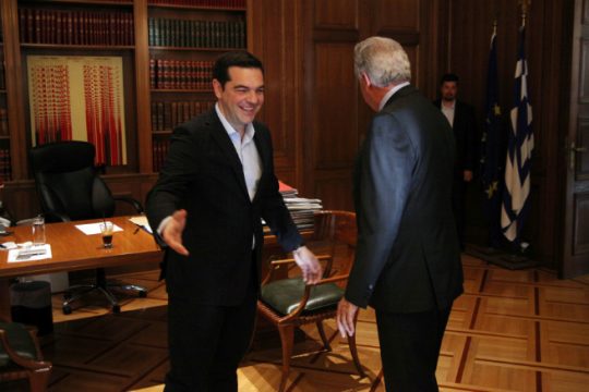 Τσίπρας: Βγαίνουμε όρθιοι, μέσα από δύο κρίσεις