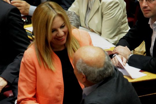 Το τηλεφώνημα Βούτση σε Γεννηματά ξεκαθάρισε το τοπίο