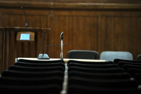 Διαμαρτυρία για την έναρξη της δίκης της Χ.Α. εν μέσω πανελληνίων