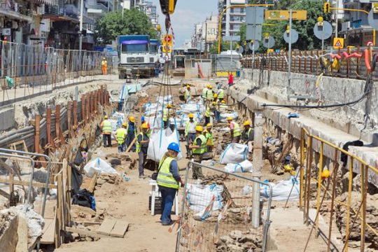 Αύξηση στην απασχόληση του κατασκευαστικού τομέα
