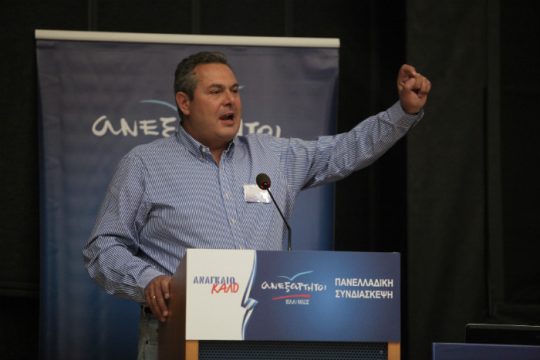 Πάνος Κάμμενος: «Δικαιωνόμαστε…»