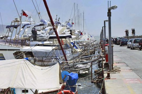 «Οχι» στην ιδιωτικοποίηση της μαρίνας Αλίμου