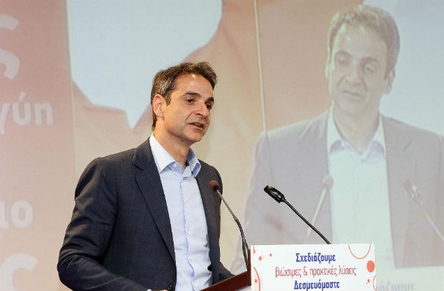 Φουλ επίθεση για τα εργασιακά από τον Μητσοτάκη