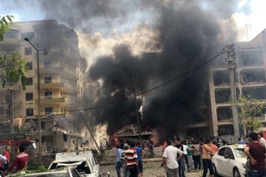 Ανάληψη ευθύνης από PKK για το κτίριο της αστυνομίας
