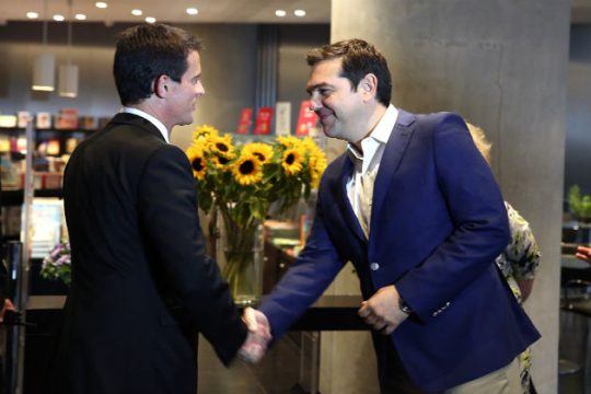 Με γεμάτη ατζέντα στο Μαξίμου ο Μανουέλ Βαλς