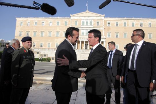 Στην Αθήνα ο πρωθυπουργός της Γαλλίας