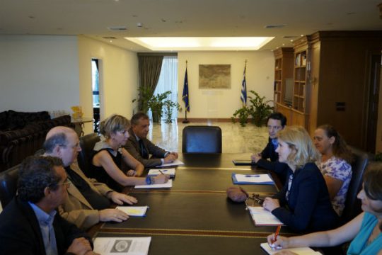 Διμερείς συναντήσεις Φίλη για την εκπαίδευση προσφύγων