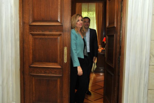 Επικριτική απέναντι στην κυβέρνηση για τον εκλογικό νόμο η Φ. Γεννηματά