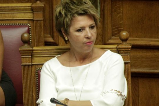 Κατάληψη στο γραφείο της Όλγας Γεροβασίλη στα Ιωάννινα