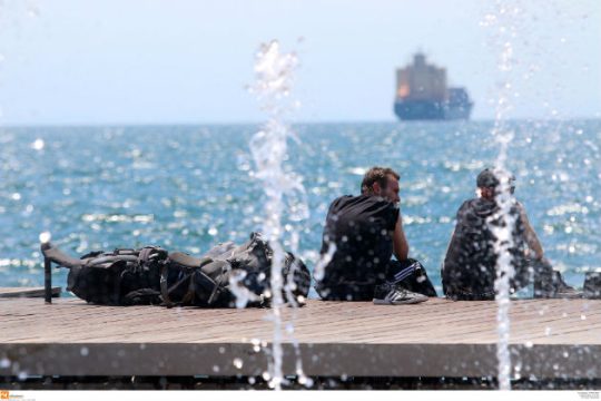 Στους 36 βαθμούς η θερμοκρασία