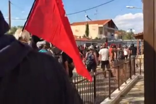Ένταση στις Καστανιές Έβρου