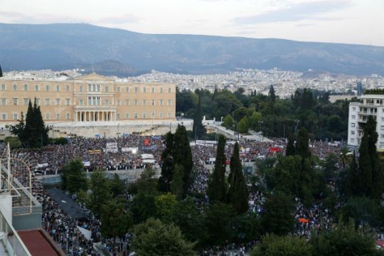 Συλλαλητήριο ένα χρόνο μετά το «Όχι» που έγινε «Ναι»